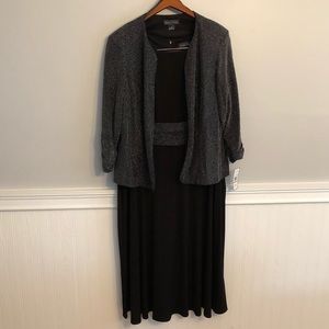 Jessica Howard 16W 2-piece Sparkly Party Dress.